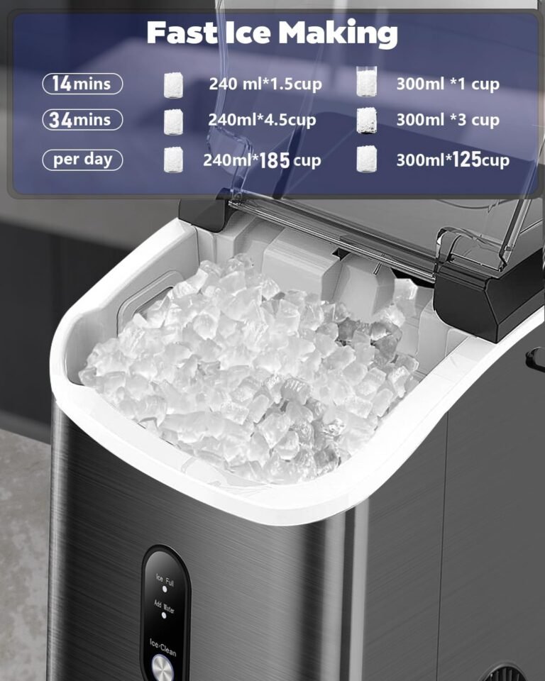 Revolutionize Your Refreshments with the Kndko Nugget Ice Maker: A Comprehensive Review